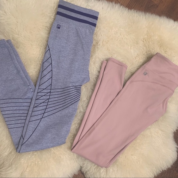 Lot Of 2 Fabletics Leggings Tight Pants - Picture 2 of 7